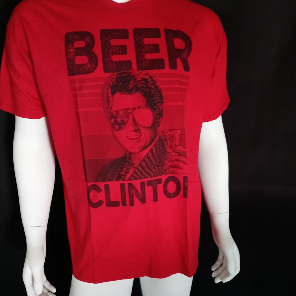 🖤 Beer Clinton 🖤 Men's Printed T-Shirt